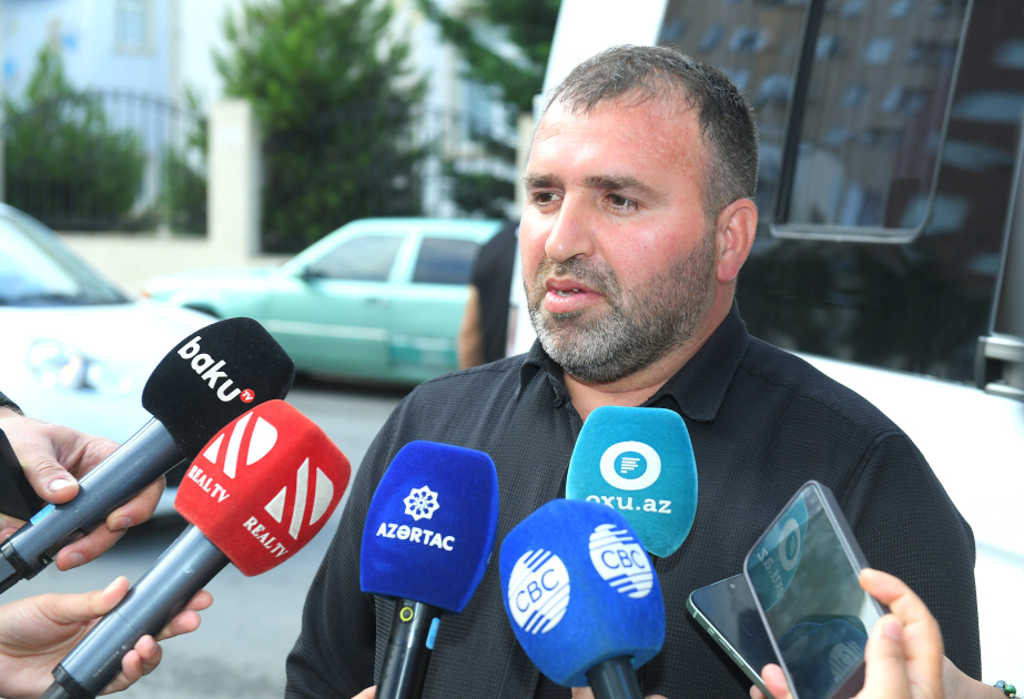 Şuşaya yola düşən Zaur Xanəliyev: Bundan sonra övladlarımızı doğma torpaqlarımızda böyüdəcəyik VİDEO