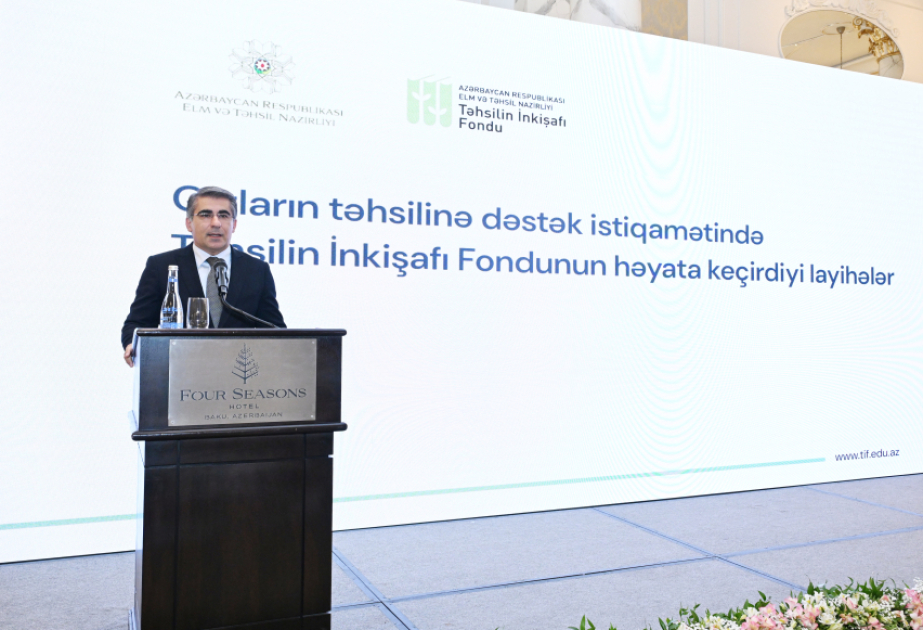 Təhsilin İnkişafı Fondunun təqaüd proqramları çərçivəsində 489 nəfərə dəstək göstərilib
