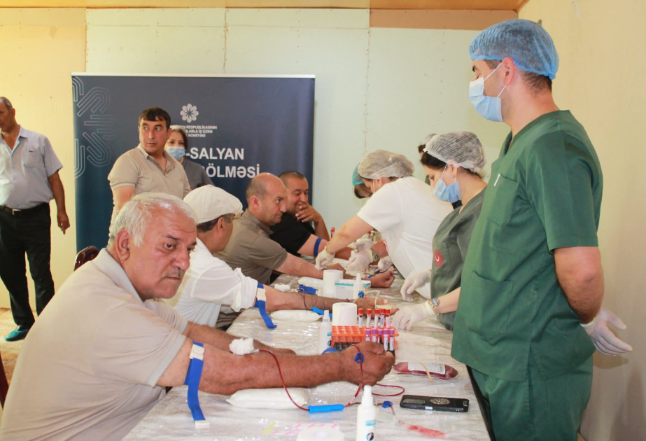 Şirvanda Aşura günü ilə əlaqədar qanvermə aksiyası təşkil olunub