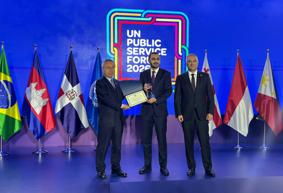 Azerbaijan’s State Social Protection Fund awarded at UN Public Service Forum