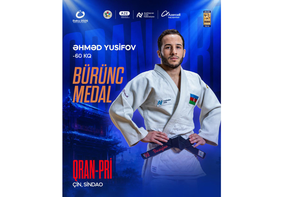 Azərbaycan cüdoçusu Qran-Pri turnirində bürünc medal qazanıb