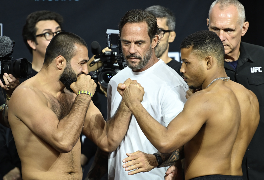 Bakıda keçiriləcək UFC turnirindən əvvəl MMA döyüşçüləri üz-üzə gəliblər