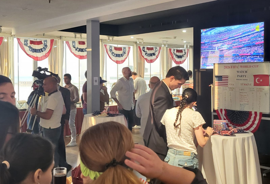 US Embassy organizes breakfast to watch national team's match against Türkiye