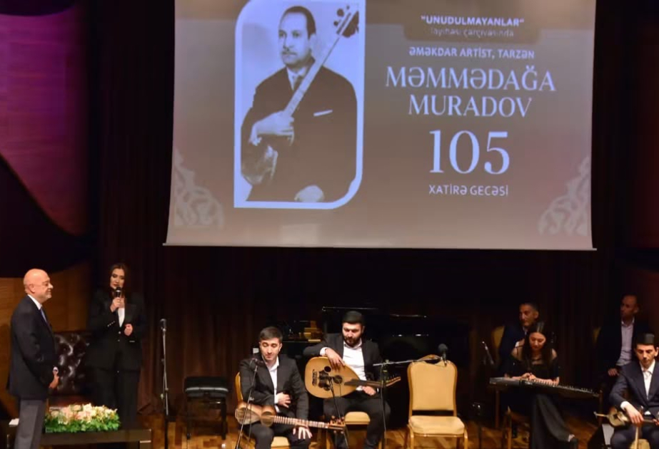 “Unudulmayanlar” layihəsi çərçivəsində xatirə gecəsi - Məmmədağa Muradov