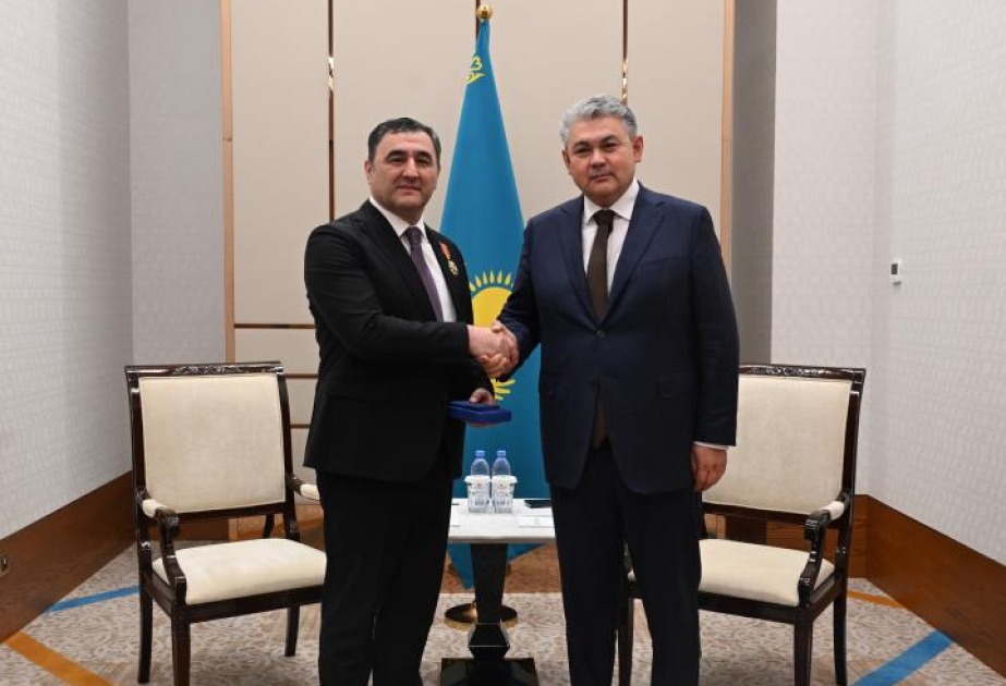 Azerbaijani Ambassador to Kazakhstan honored with Order of Friendship