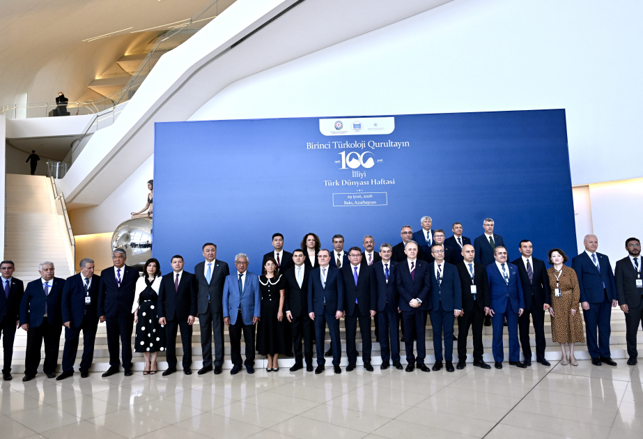 En Bakú se inaugura la Semana del Mundo Túrquico dedicada al centenario del Primer Congreso de Turcología