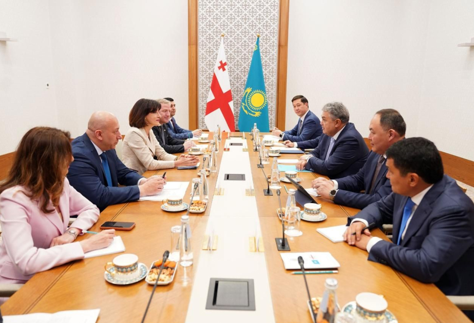 Gürcüstan və Qazaxıstan XİN başçılarının görüşündə Orta Dəhlizin perspektivləri nəzərdən keçirilib