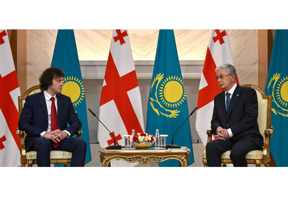 Kazakh President, Georgian PM hold narrow-format talks in Astana