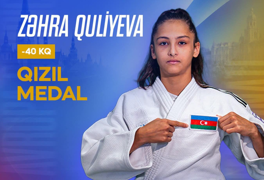 Azərbaycan cüdoçusu Avropa çempionu olub
