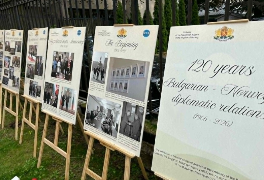 Exhibition created jointly by Bulgarian Embassy in Norway and BTA presented in Oslo