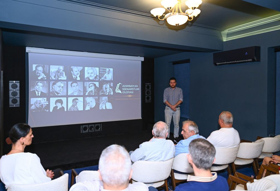Bakıda Azərbaycan Ssenaristlər Gildiyasının təqdimatı olub