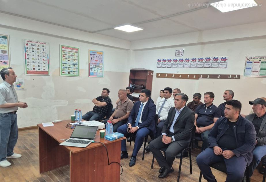 Ağdərədə “Kənd turizmi və qonaq evlərinin təşkili” mövzusunda təlim