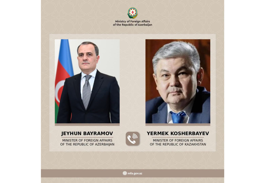 Los Ministros de Asuntos Exteriores de Azerbaiyán y Kazajistán analizan las perspectivas de cooperación