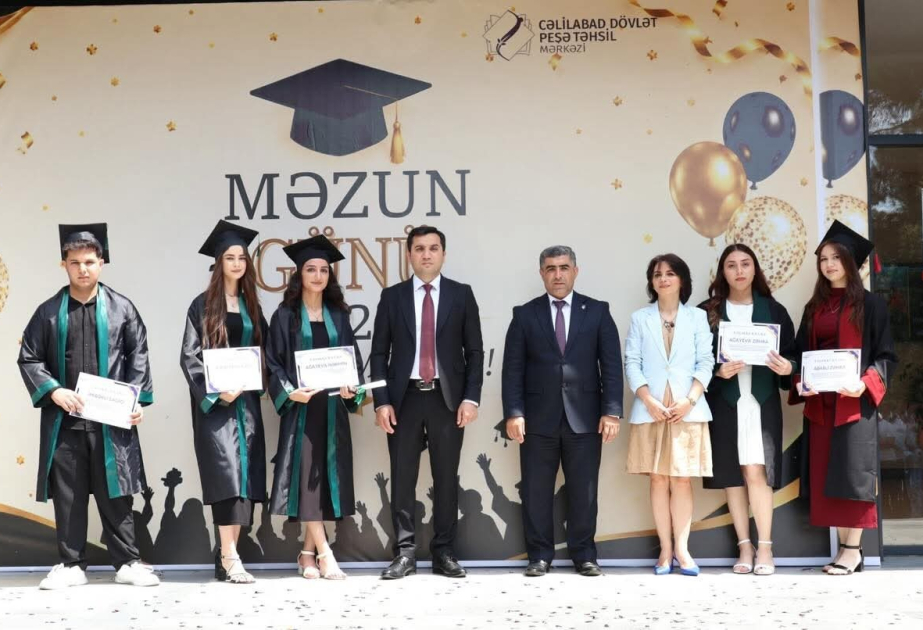 Cəlilabad Dövlət Peşə Təhsil Mərkəzində “Məzun günü”