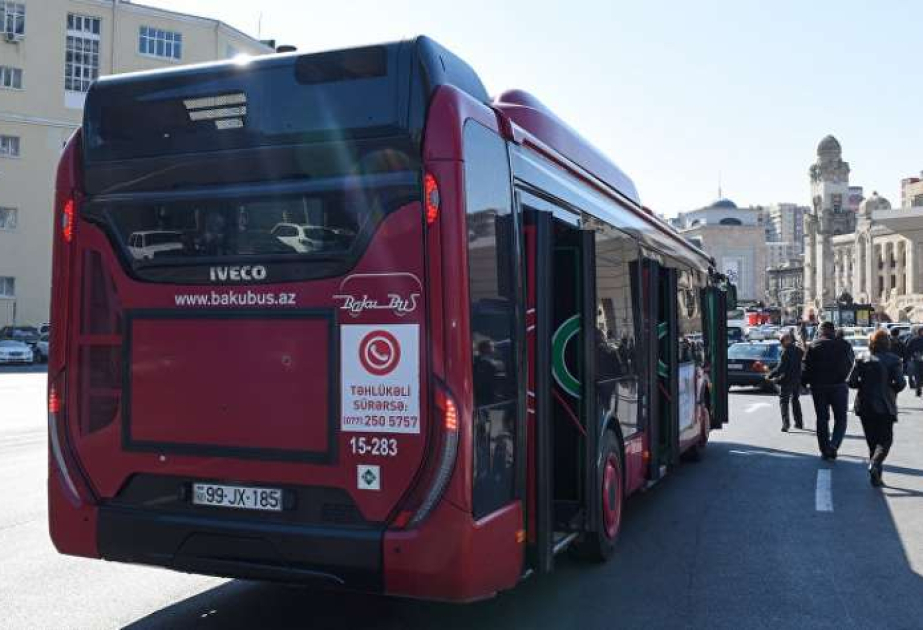7 avtobus marşrutunun hərəkət sxemi müvəqqəti dəyişdirilir