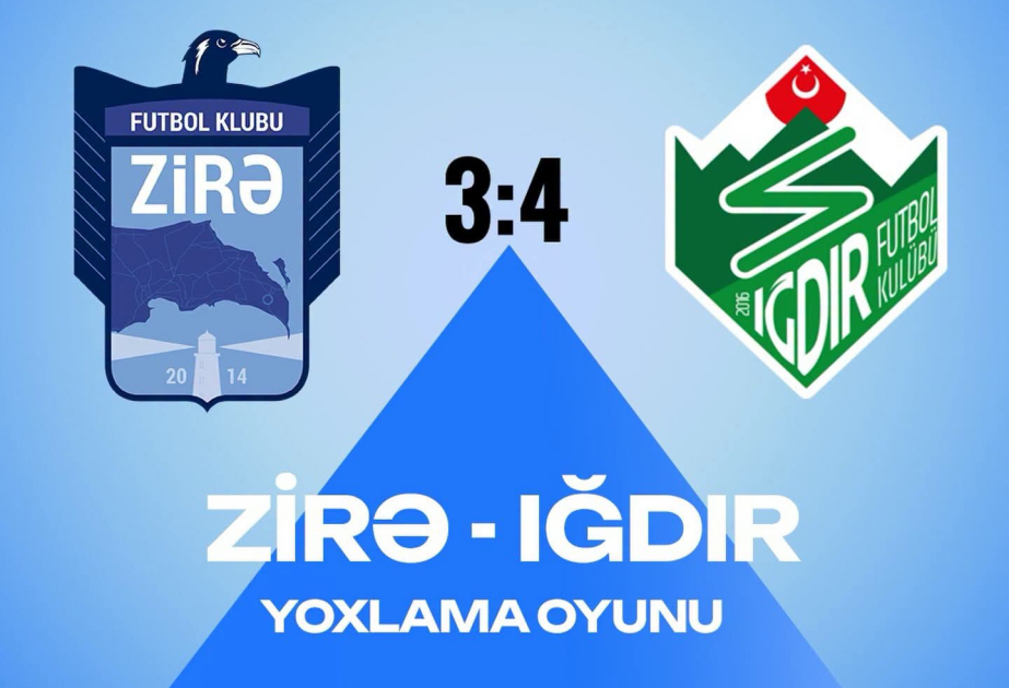 "Zirə" Türkiyədəki 2-ci oyunda da məğlub olub