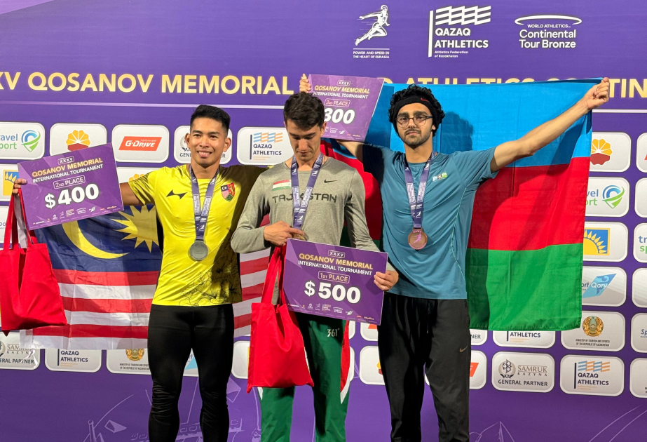 Azərbaycan atletləri Kosanov Memorialında iki medal qazanıblar