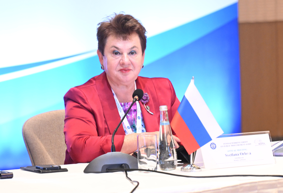Svetlana Orlova: Dövlət satınalmalarının auditində rəqəmsallaşma və beynəlxalq əməkdaşlıq əsas prioritetlərdəndir