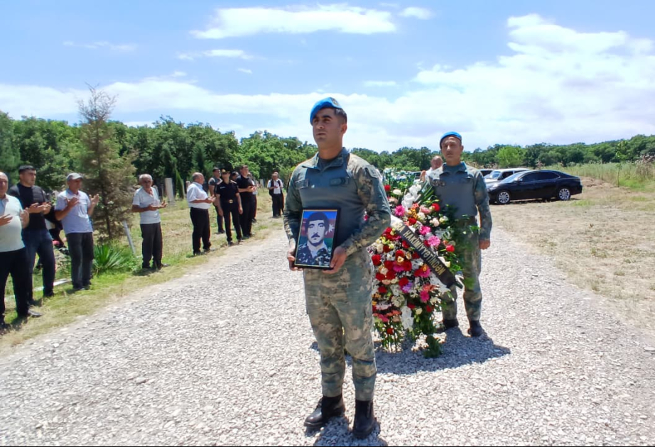 Otuz üç il əvvəl şəhidlik zirvəsinə ucalan döyüşçü Xaçmazda dəfn olunub VİDEO