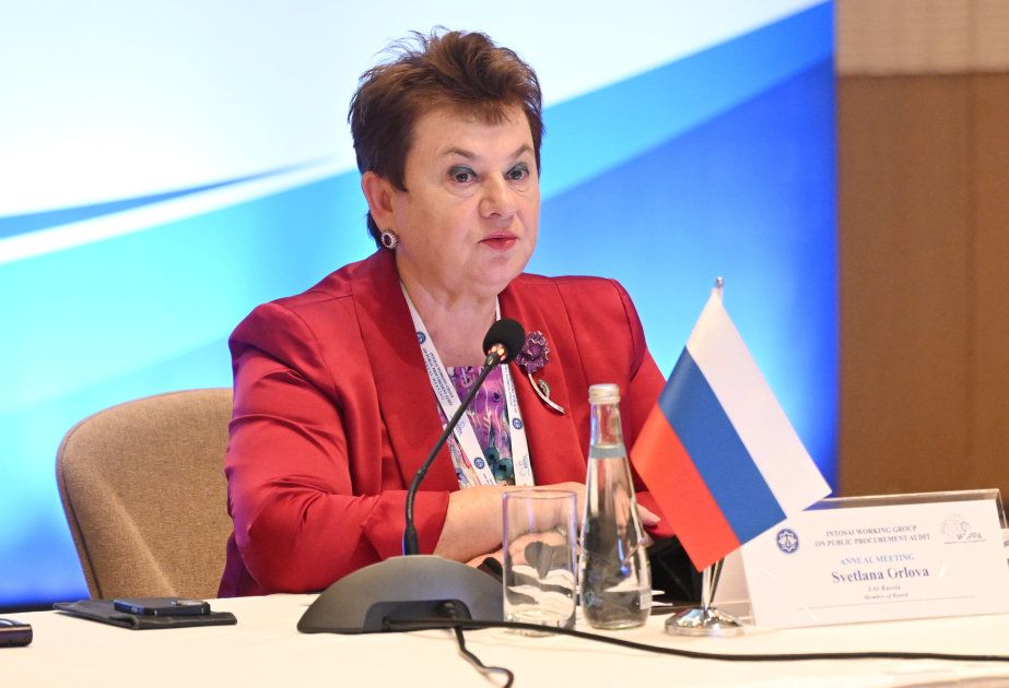 Svetlana Orlova: Azərbaycan dövlət satınalmalarının auditində beynəlxalq gündəliyə fəal töhfə verir VİDEO