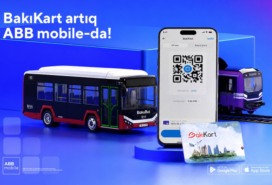 ®  BakıKart is now in ABB mobile!