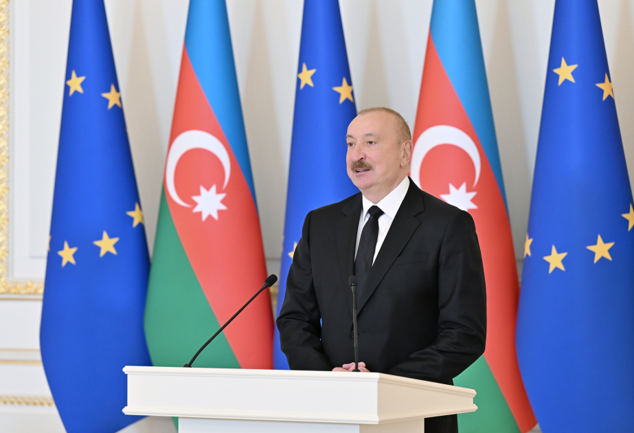 Prezident: Biz Avropa Komissiyası ilə əməkdaşlığımıza böyük önəm veririk VİDEO
