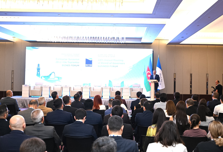 Le forum d’affaires de la Banque de commerce et de développement de la mer Noire débute à Bakou