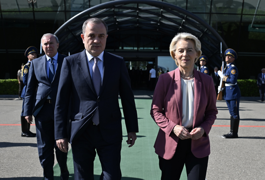 Concluye la visita de la Presidenta de la Comisión Europea a Azerbaiyán
