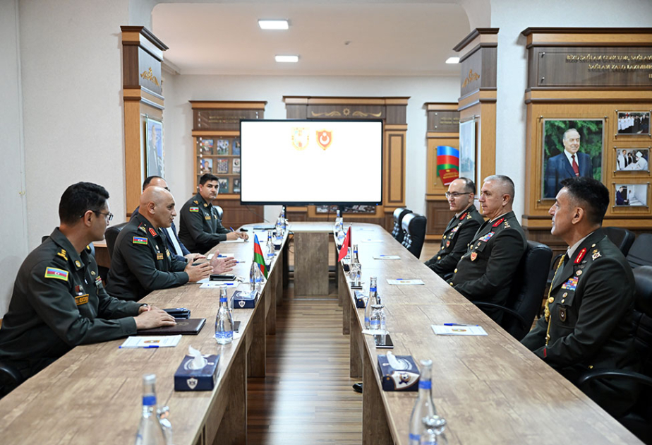 Turkish National Defense University delegation discusses expanding cooperation in military education