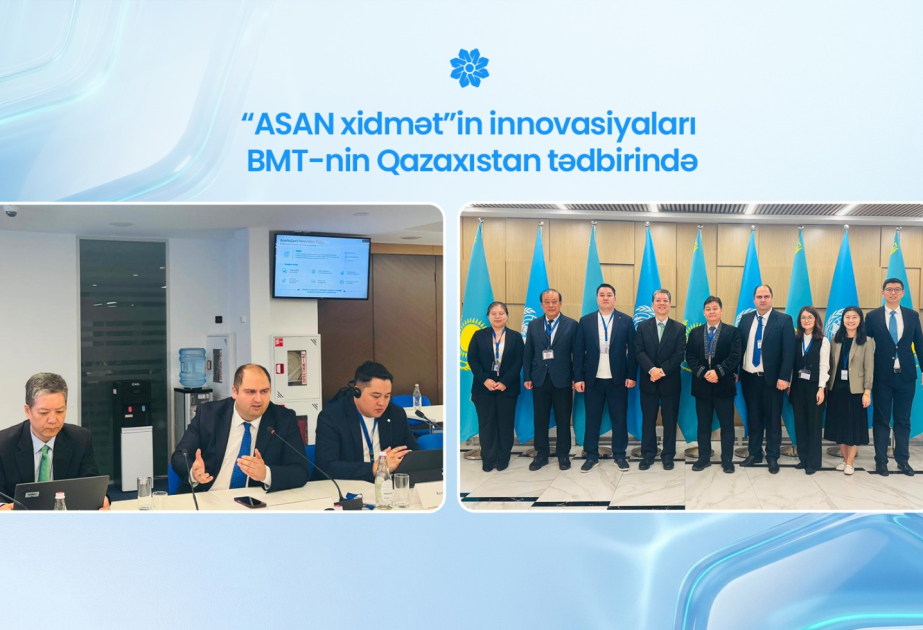 "ASAN Khidmet" innovations presented at UN event in Kazakhstan