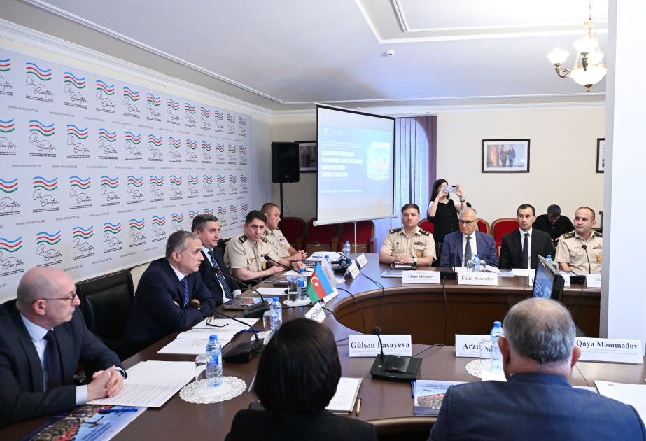 Defense Ministry, AIR Center present report on Azerbaijan Army’s peacekeeping operations