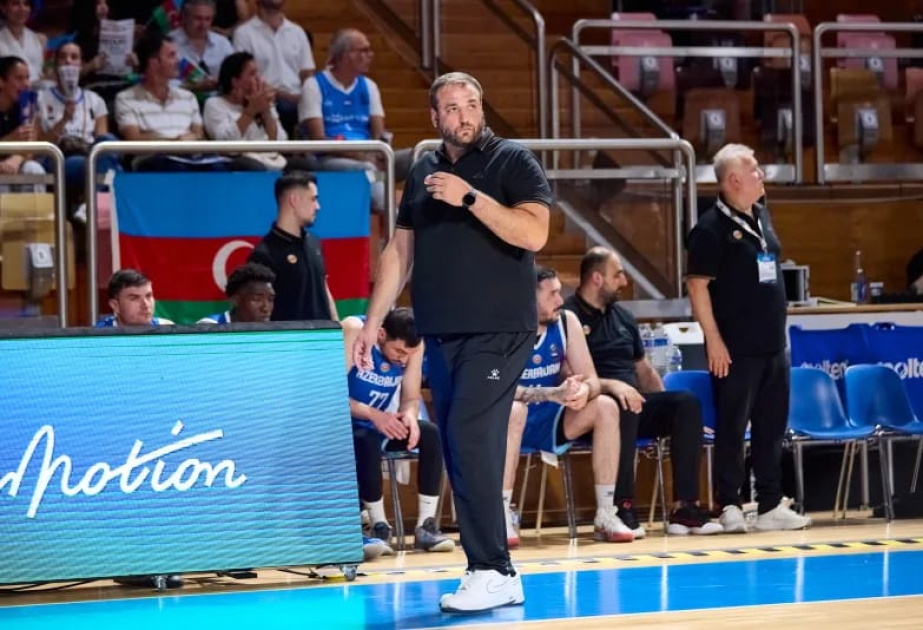 Azərbaycan basketbol millisinin baş məşqçisi: Oyunçularımız meydanda sona qədər döyüşdülər