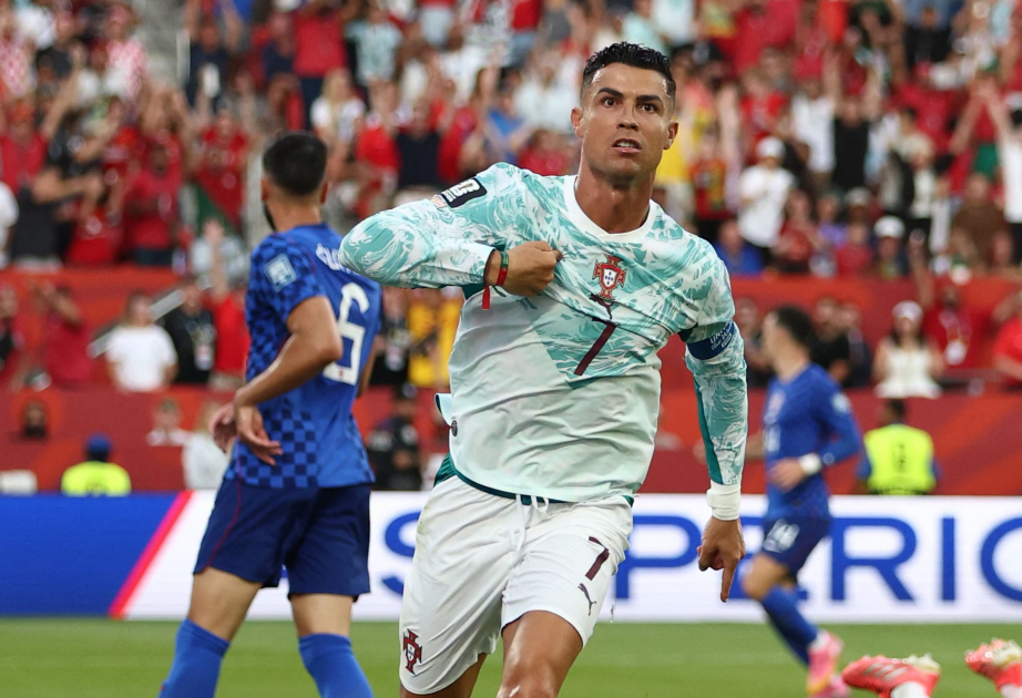 Ronaldu karyerasında 976-cı, dünya çempionatlarının pley-off mərhələsində ilk qolunu vurub