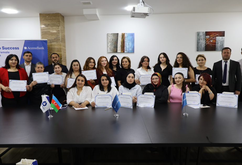 ® “AccessBank” Qarabağda qadın sahibkarları bir araya gətirib