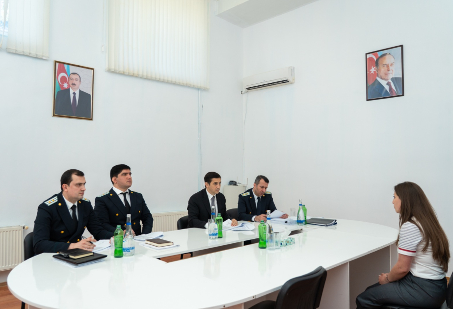 Ədliyyə naziri Balakən rayonunda vətəndaşların müraciətlərini dinləyib