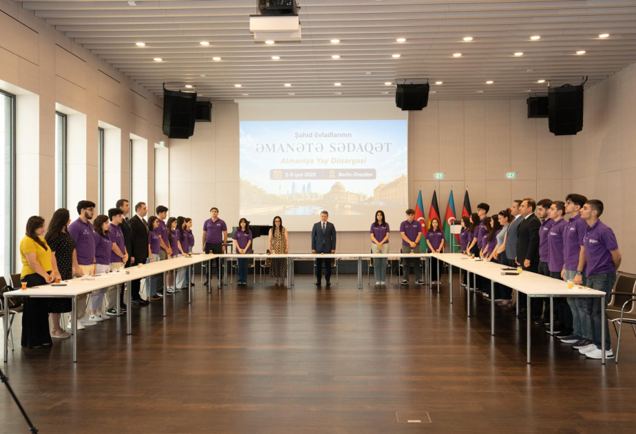German "Loyalty to Trust" summer camp for children of Azerbaijani martyrs opens in Berlin