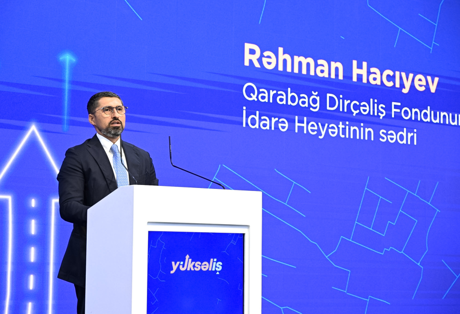 Rəhman Hacıyev “Yüksəliş” müsabiqəsinin iştirakçılarına müraciət etdi: Hədəfinizə doğru inamla irəliləməlisiniz