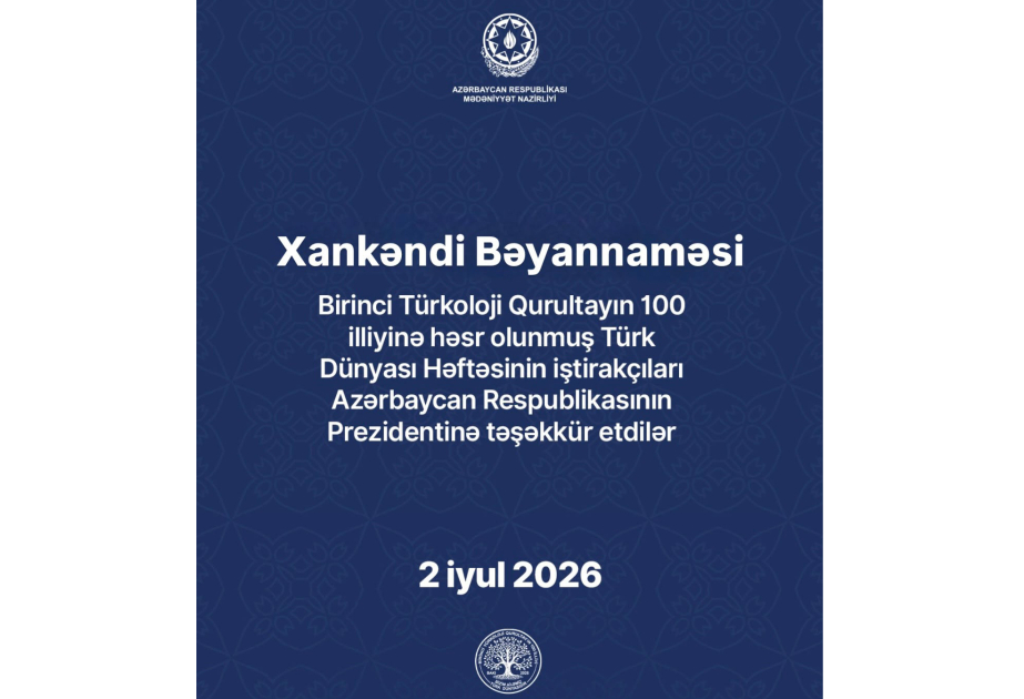 Teilnehmer der Woche der Türkischen Welt verabschieden Khankendi-Erklärung