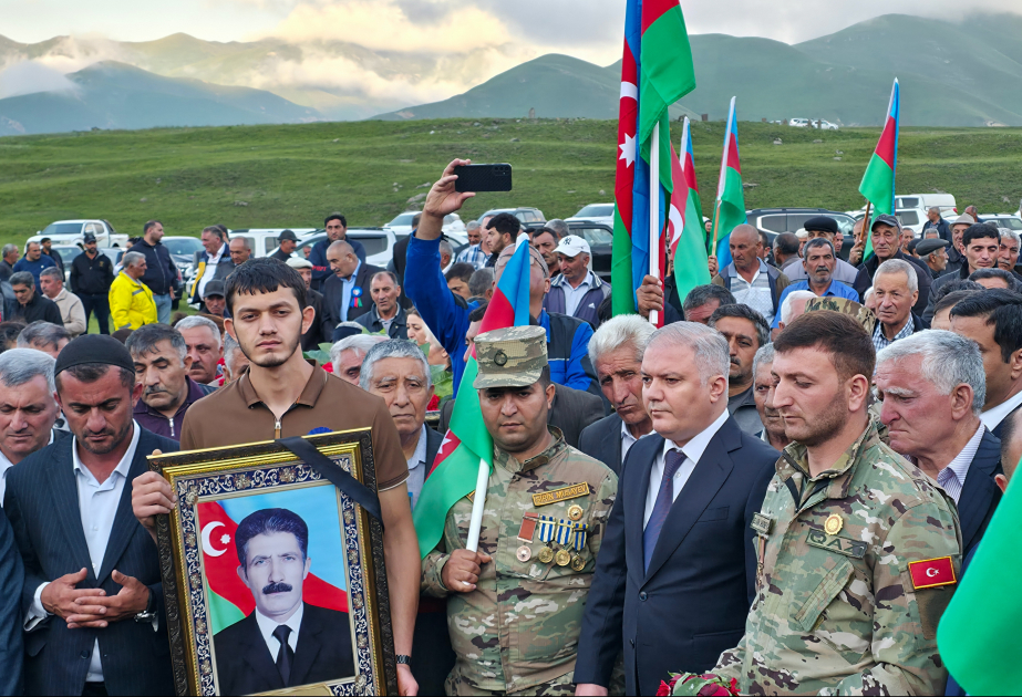 Birinci Qarabağ müharibəsinin itkin-şəhidi Bahadur Kamalov Kəlbəcərdə dəfn edilib VİDEO