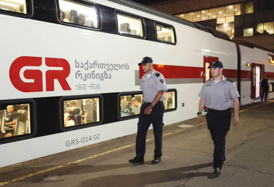 Gürcüstanda dəmir yollarında yeni polis xidməti fəaliyyətə başlayıb