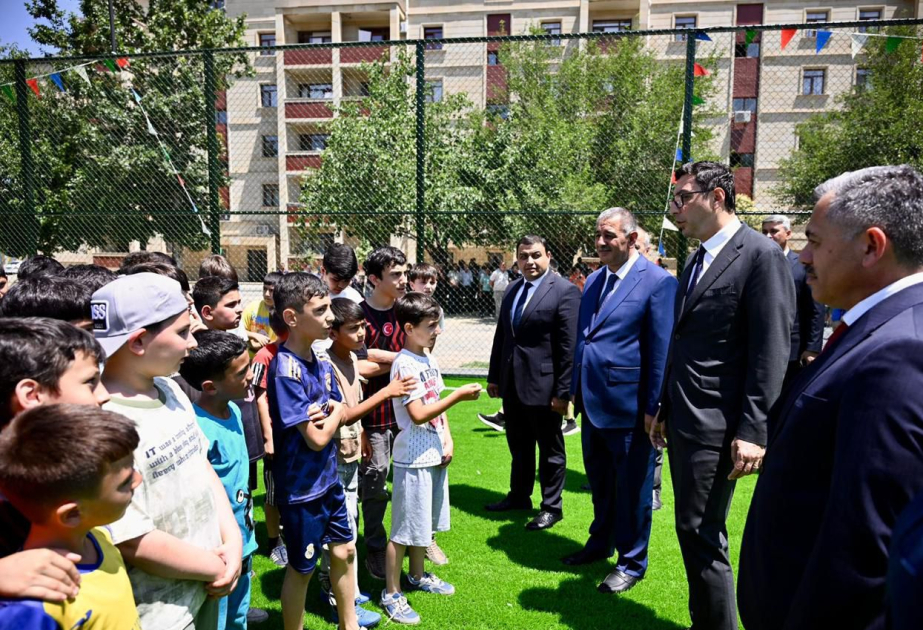 Se han entregado instalaciones deportivas a los distritos como parte del proyecto "Distrito de la Salud"