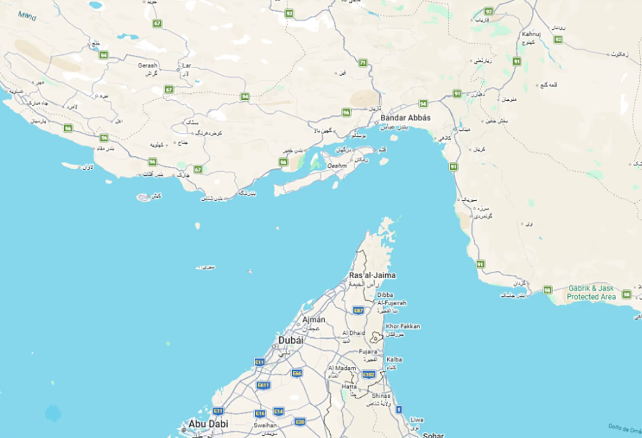 Hörmüz boğazını alternativ dəhlizlə tərk etməyə çalışan gəmilər geri qayıdıb