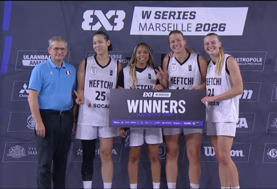 “Neftçi” 3x3 basketbol üzrə Dünya Qadın Seriyasının Marsel mərhələsinin çempionu olub