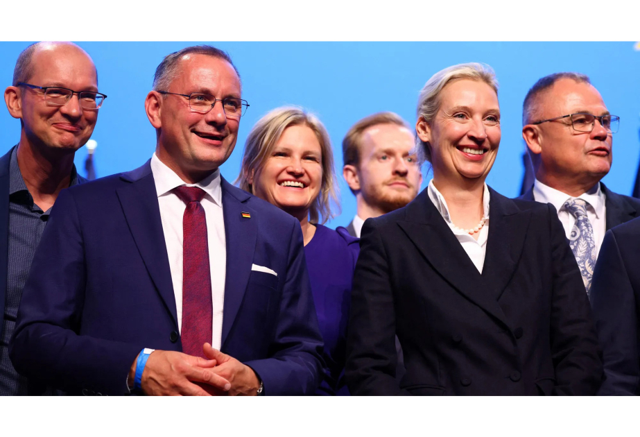 Almaniyada Alis Vaydel və Tino Xrupalla yenidən AfD-nin həmsədrləri seçiliblər