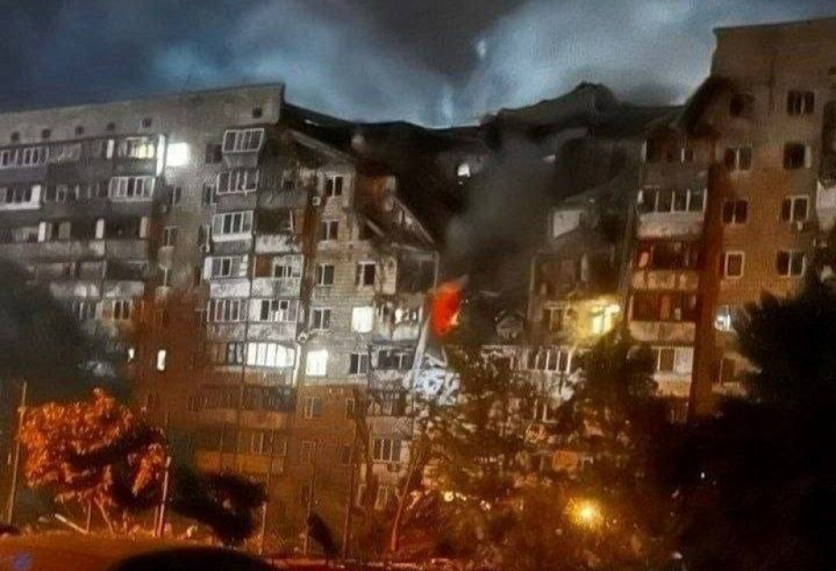 Kiyev ballistik raketlərlə vurulur, dağıntılar və xəsarət alanlar var YENİLƏNİB