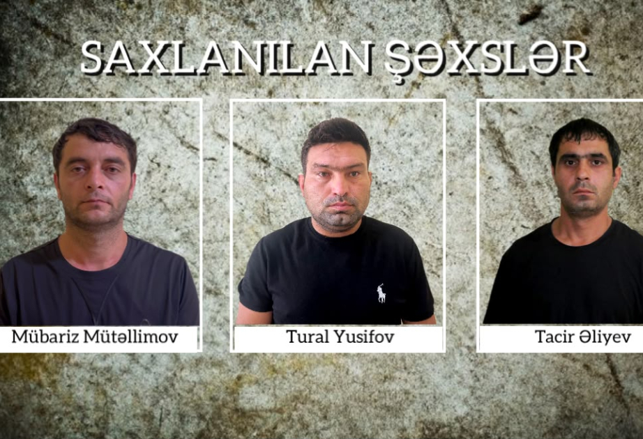 Şirvanda oğurluq etməkdə şübhəli bilinən 3 nəfər saxlanılıb