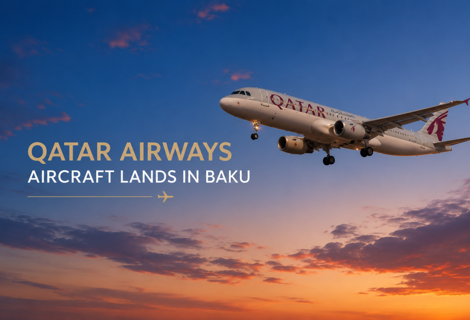Qatar Airways aircraft lands in Baku as an alternate airport