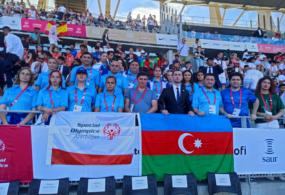 Cérémonie d’ouverture de la Coupe du monde de Football Unifié Special Olympics à Paris