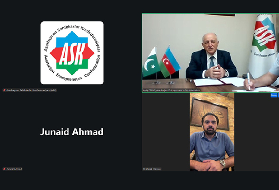 La Confederación Nacional de Empresarios de Azerbaiyán y la Cámara de Comercio e Industria de Okara, en Pakistán, firman un Memorando de Entendimiento