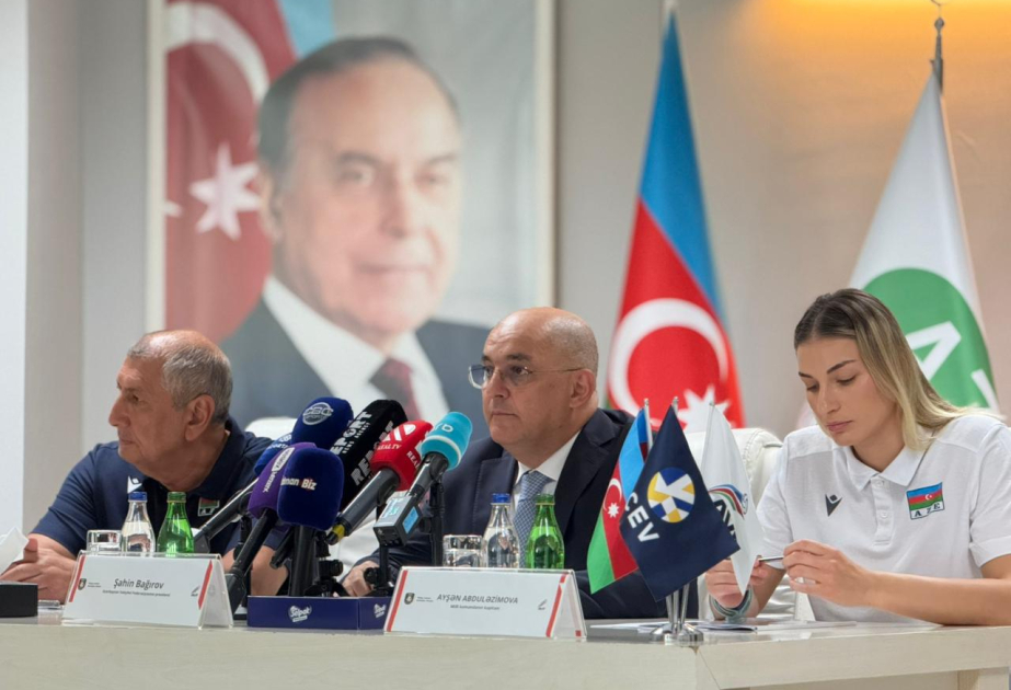 Azərbaycan Voleybol Federasiyasının prezidenti: Avropa çempionatında yaxşı nəticələrə ümid edirik VİDEO